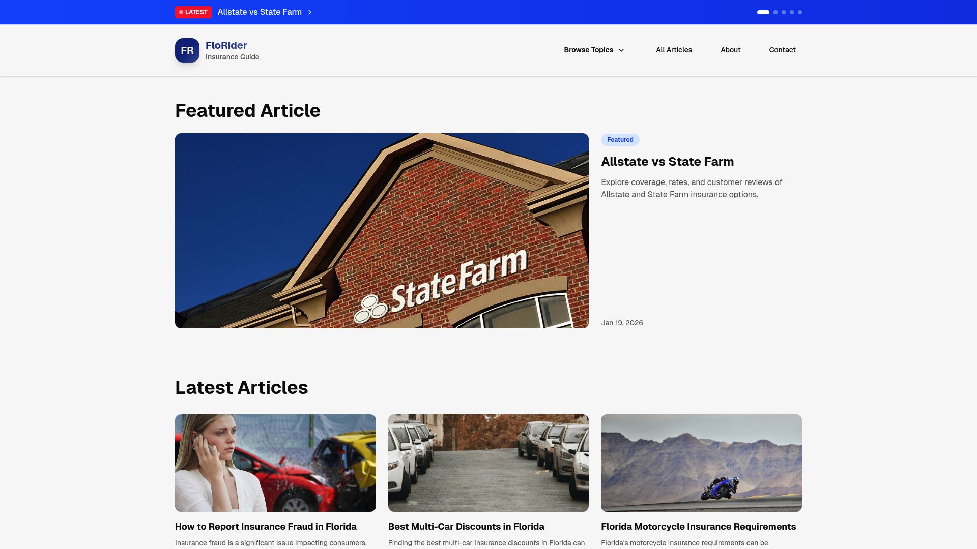 Florider Insurance Guide